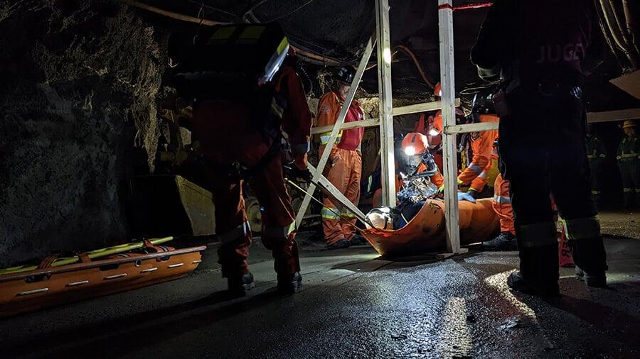 AMQ mine rescue competition